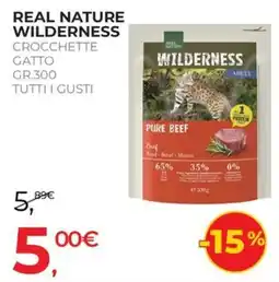 Arcaplanet Real Nature Wilderness Crocchette Gatto offerta