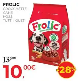 Arcaplanet Frolic crocchette cane tutti i gusti offerta
