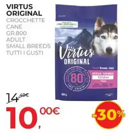 Arcaplanet Virtus Original crocchette cane adult small breeds offerta