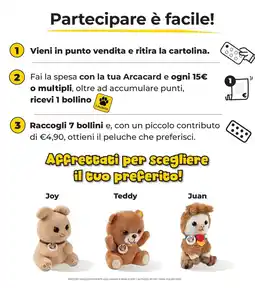 Arcaplanet Peluche offerta