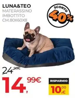 Arcaplanet Luna&Teo materassino imbottito offerta