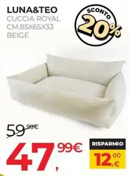 Arcaplanet Cuccia royal beige offerta