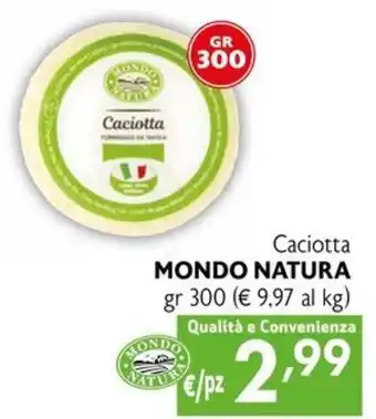 Caciotta Mondo Natura