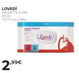 Arcaplanet Salviette cane Lovedì offerta