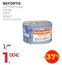 Arcaplanet Befortis lattina cane offerta