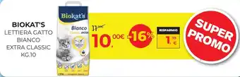 Biokat's lettiera gatto bianco extra classic
