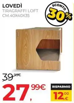 Arcaplanet LOVEDÌ TIRAGRAFFI LOFT offerta