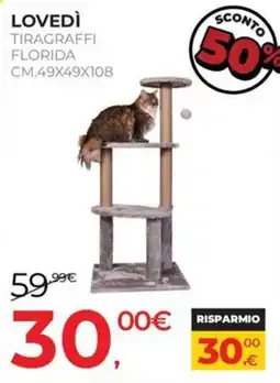 Arcaplanet Lovedì tiragraffi florida offerta