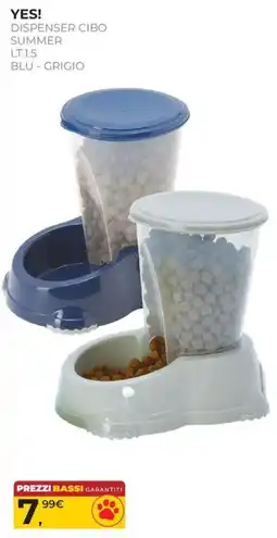 Arcaplanet Dispenser cibo summer offerta