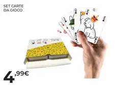 Arcaplanet Set carte da gioco offerta