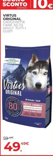 Arcaplanet Virtus Original crocchette cane offerta