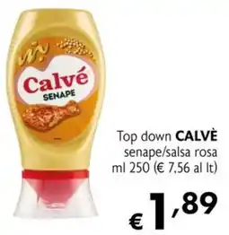 Maxi Supermercati Calvé senape offerta