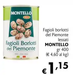 Maxi Supermercati Fagioli Borlotti del Piemonte MONTElLO offerta