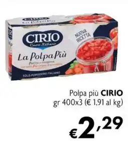 Maxi Supermercati Polpa più Cirio offerta