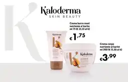 Maxi Supermercati Kaloderma Crema burro mani nutriente al karite offerta