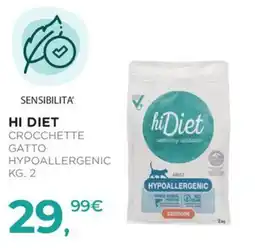 Arcaplanet Hi Diet crocchette gatto hypoallergenic offerta