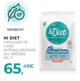 Arcaplanet Hi Diet crocchette cane hypoallergenic offerta