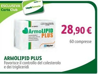 Lloyds Farmacia Armolipid plus offerta