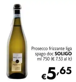 Maxi Supermercati Prosecco frizzante ligà spago doc Soligo offerta