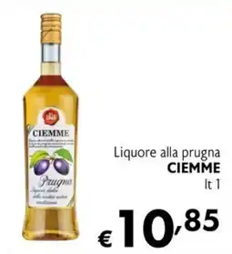 Maxi Supermercati Liquore alla prugna Ciemme offerta