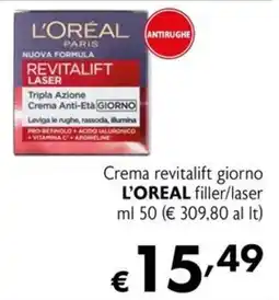 Maxi Supermercati Crema revitalift giorno L'OREAL filler/laser offerta