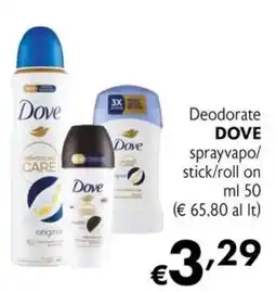 Maxi Supermercati Deodorante Dove offerta