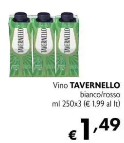 Maxi Supermercati Vino Tavernello offerta