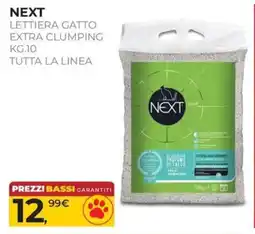 Arcaplanet Lettiera gatto extra clumping Next offerta