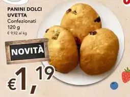Migross Superstore Panini dolci uvetta offerta