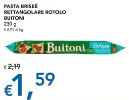 Migross Superstore Pasta brisée rettangolare rotolo Buitoni offerta