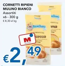 Migross Superstore Cornetti ripieni Mulino Bianco offerta