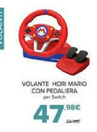 Gamestop Volante mario con pedaliera offerta