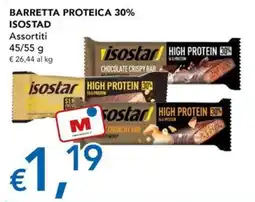 Migross Superstore Barretta proteica Isostar offerta