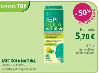 Aspi gola natura