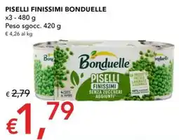 Migross Superstore Piselli finissimi Bonduelle offerta