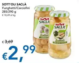 Migross Superstore Sott'oli Saclà Funghetti/Carciofini offerta
