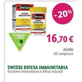 Lloyds Farmacia Swisse difesa immunitaria` offerta