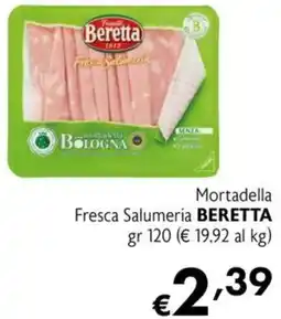 Maxi Supermercati Mortadella Fresca Salumeria Beretta offerta