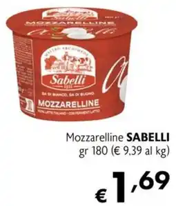 Maxi Supermercati Mozzarelline Sabelli offerta