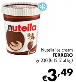 Maxi Supermercati Nutella ice cream FERRERO offerta