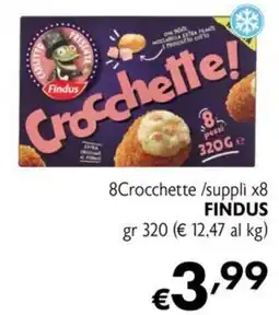 Maxi Supermercati Crocchette Findus offerta