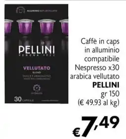 Maxi Supermercati Caffè in caps Pellini offerta