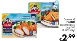 Maxi Supermercati Croccole FINDUS classiche/spinaci offerta