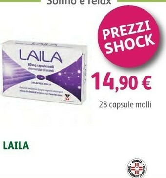 Lloyds Farmacia Laila 28 capsule molli offerta