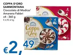 Migross Superstore Coppa d'Oro Sammontana Cioccolato di Modica/Amarena Fabbri offerta