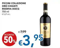 Migross Superstore Piccini Collezione Oro Chianti Riserva DOCG offerta