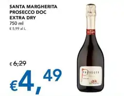 Migross Superstore Santa Margherita Prosecco DOC Extra Dry offerta