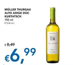 Migross Superstore Müller Thurgau Alto Adige DOC Kurtatsch offerta