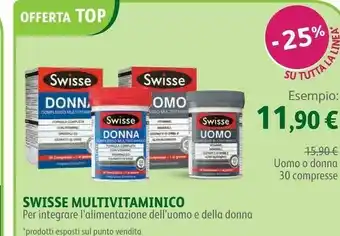 Lloyds Farmacia Swisse multivitaminico uomo / donna offerta