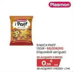 Bimbo Store i Paff Plasmon offerta